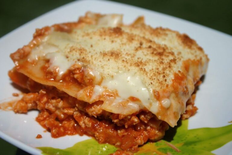 Lasaña de pollo, receta casera de La cocina de Masito