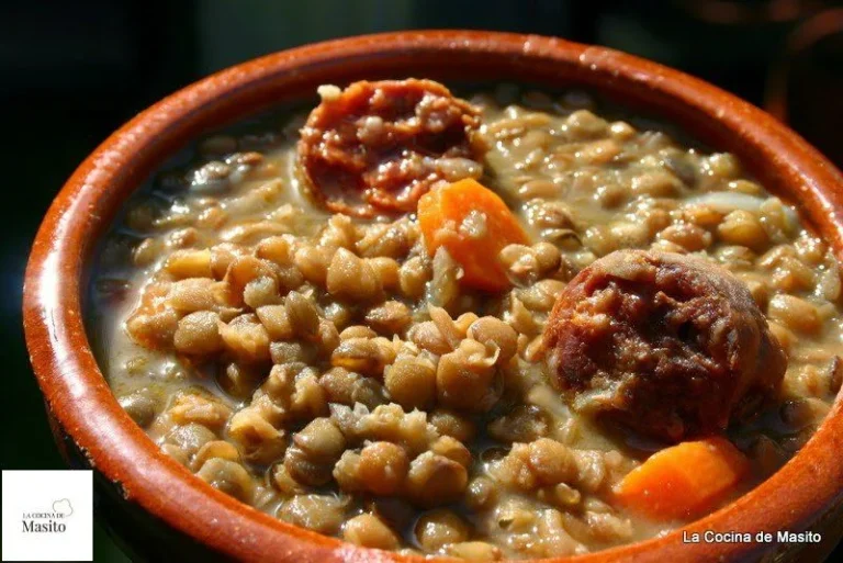 Lentejas con chorizo de ciervo, La cocina de Masito
