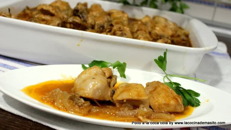 Pollo a la coca cola, una receta fácil de pollo de La cocina de Masito