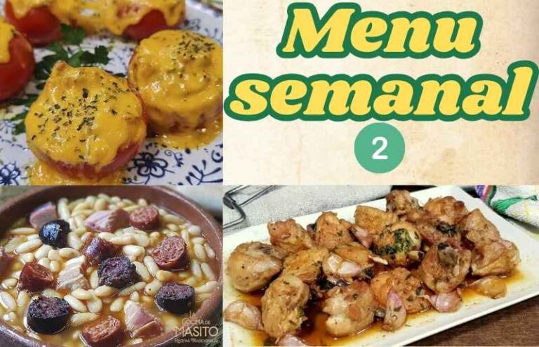 Menú semanal económico y saludable: organiza tus comidas fácilmente