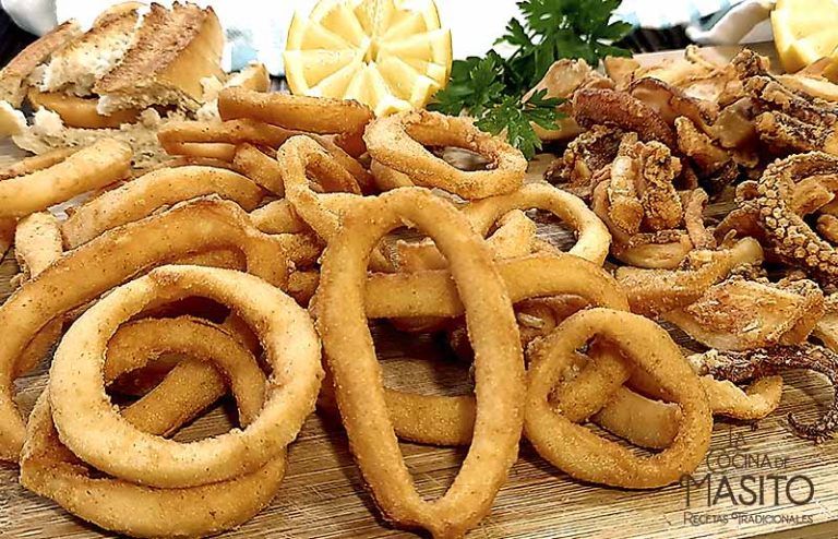 Receta de calamares a la andaluza