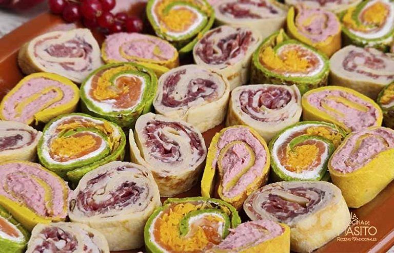 Canapés para Navidad
