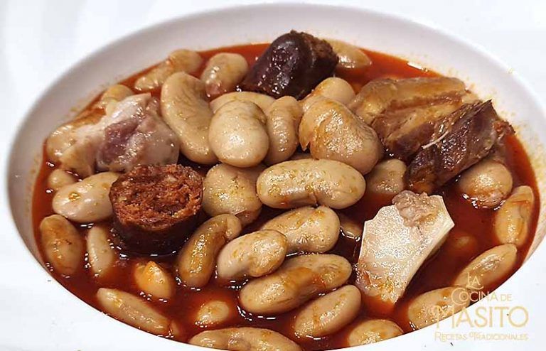 Judiones de la Granja a la asturiana, receta casera La cocina de Masito