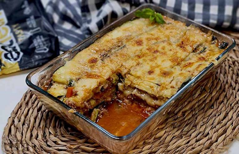 Lasaña de calabacín con boloñesa casera La cocina de Masito, receta fácil con vídeo del paso a paso