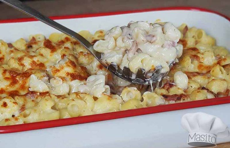 Receta de canelones con queso