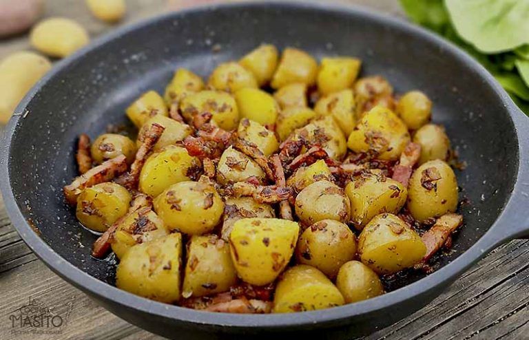 Patatas alemanas La cocina de Masito o patatas con bacón