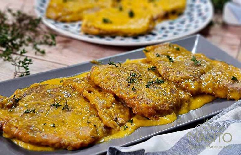 Presa ibérica en salsa