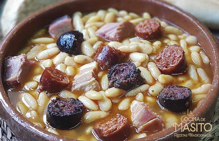 Receta facil de la autentica fabada asturiana