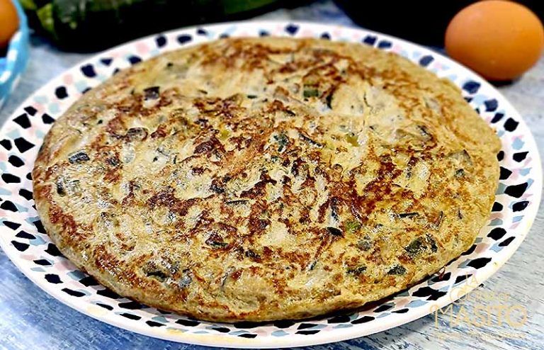 Receta de tortilla de berenjena