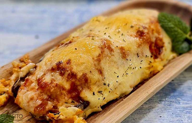receta de berenjenas rellenas de