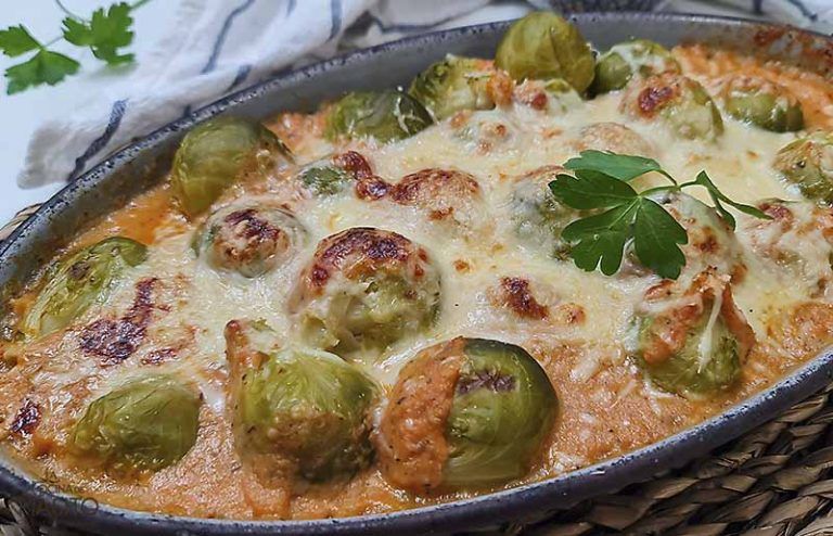 Receta coles de bruselas