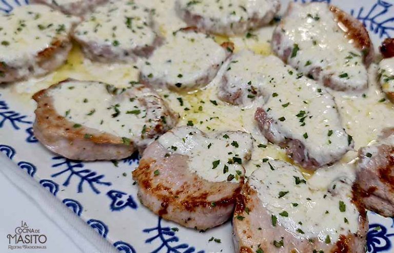 Solomillo gorgonzola