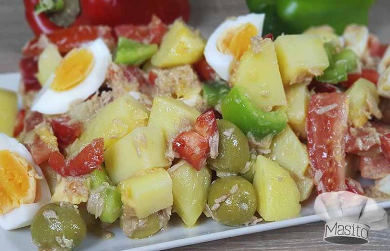 Ensalada campera, receta de La cocina de Masito