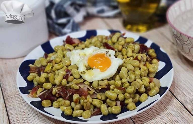 habas con jamon