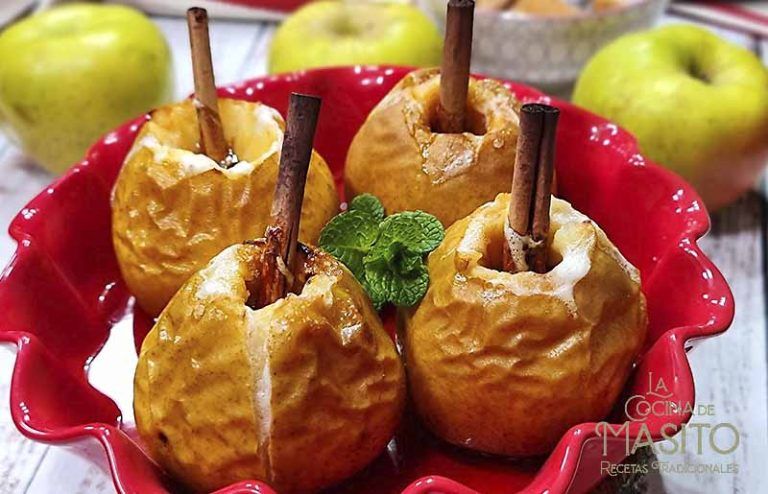 Manzanas asadas
