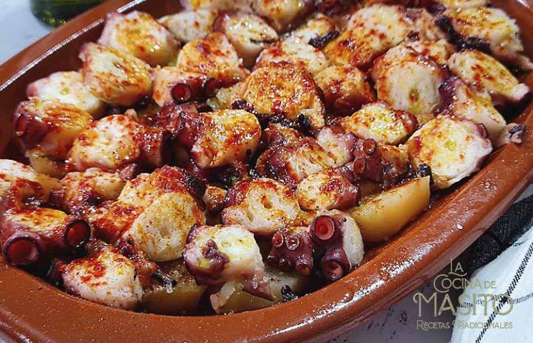 Pulpo a la gallega o pulpo a feira