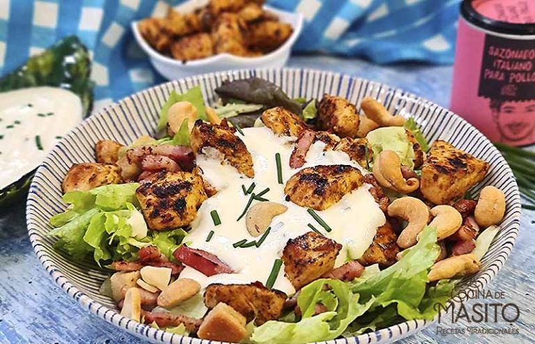 Receta de ensalada de pollo