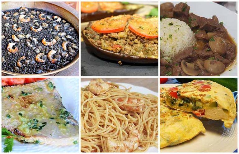 menú semanal de dieta