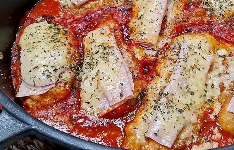 Receta de Pollo a la parmesana a la italiana
