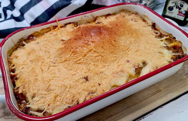 Pastel de carne y calabaza receta fácil