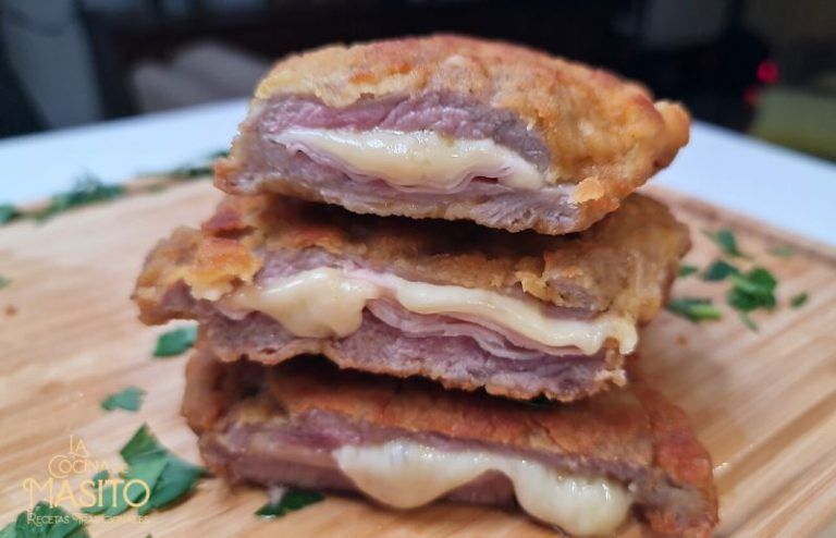Sanjacobos de presa ibérica receta fácil