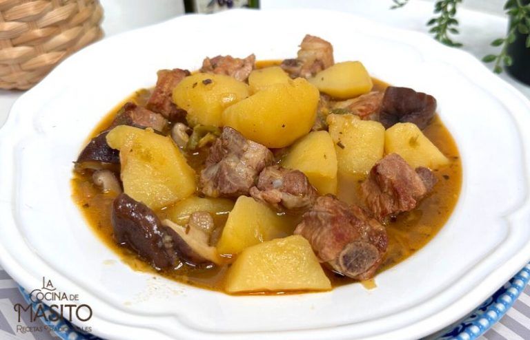 Costillas con patatas