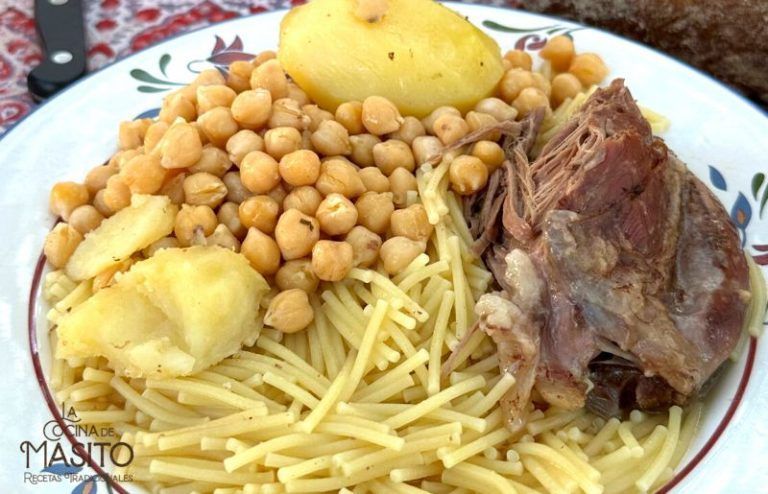 Receta de cocido en horno de leña La cocina de Masito