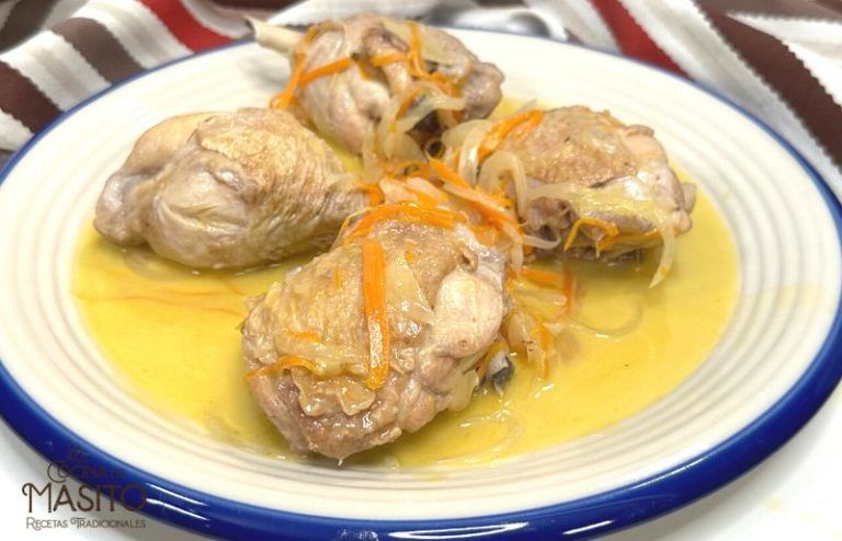 Pollo en escabeche