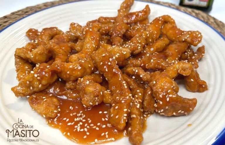 Cerdo con salsa agridulce la cocina de Masito