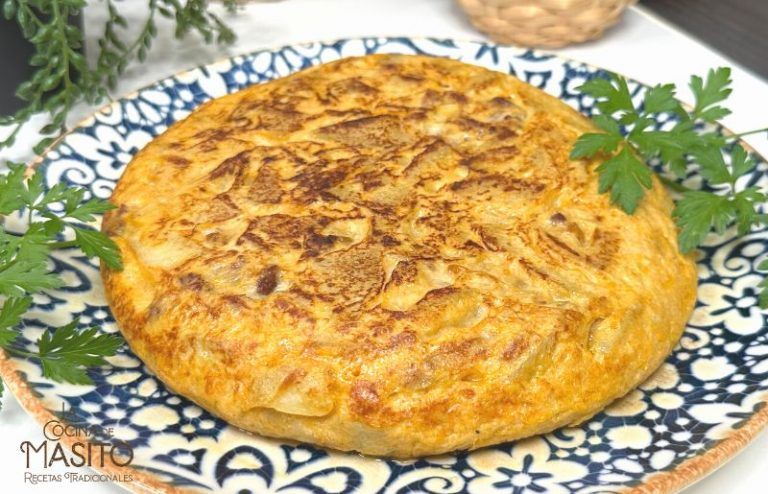 Tortilla de patata con chorizo La cocina de Masito