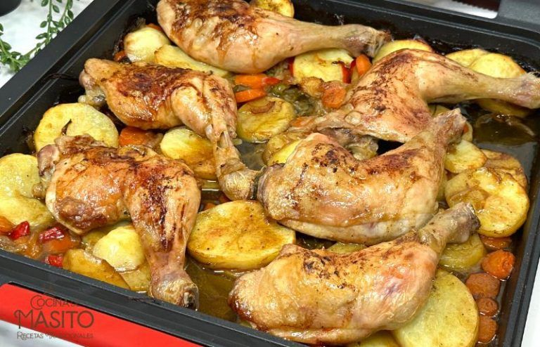 Pollo asado a la cerveza negra La cocina de Masito