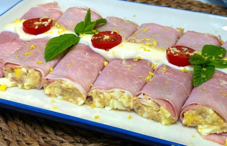 Canelones de jamón dulce La cocina de Masito