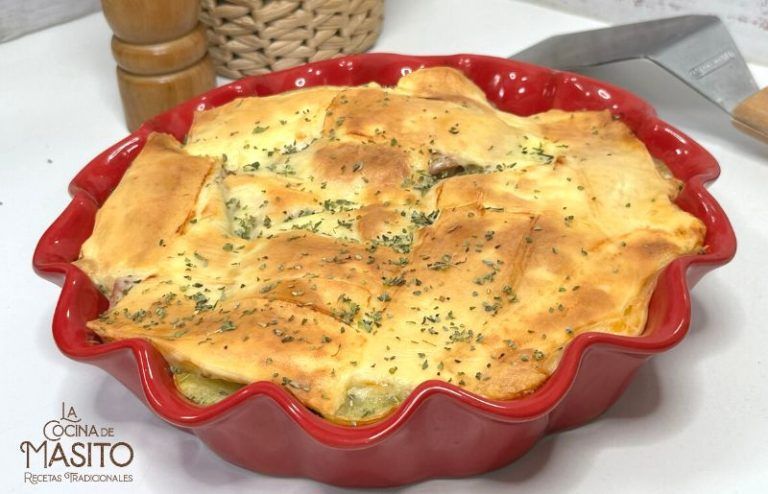 Pastel de patata, jamón y queso La cocina de Masito
