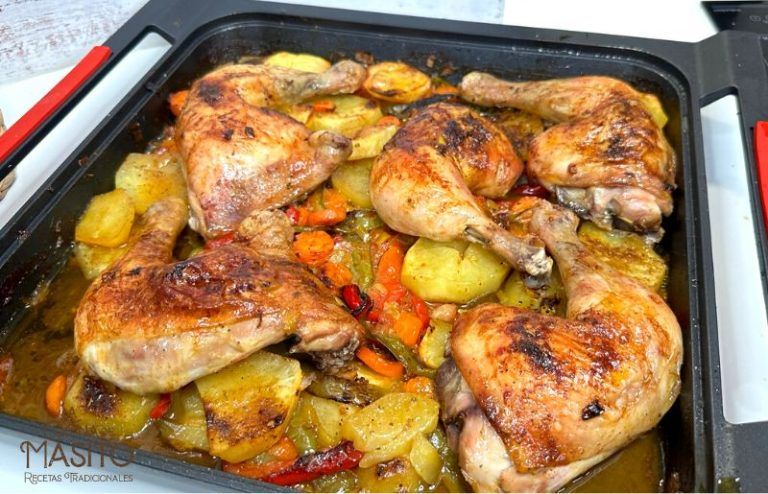Pollo asado al vino La cocina de Masito