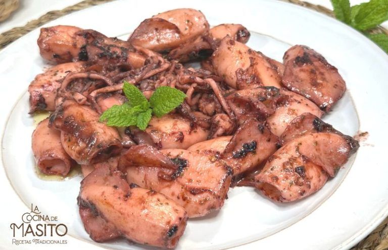 Chipirones al ajillo La cocina de Masito
