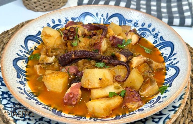 Patatas guisadas con pulpo La cocina de Masito