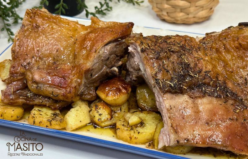 chuletas de cordero lechal al horno La cocina de Masito