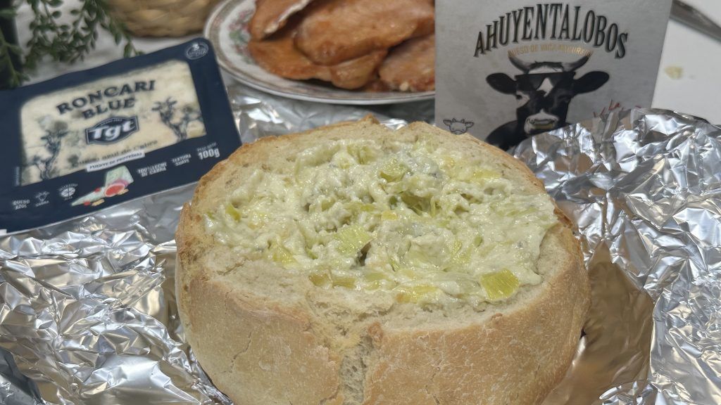 Pan relleno de queso azul La cocina de Masito