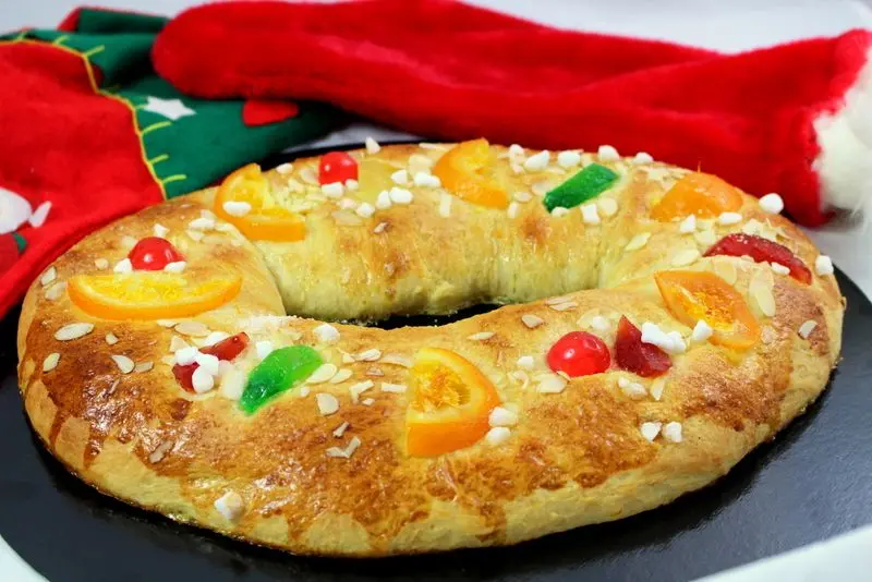 Receta de roscón de reyes