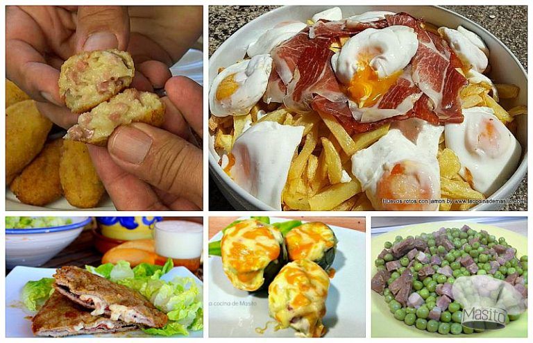 5 recetas con jamón ibérico