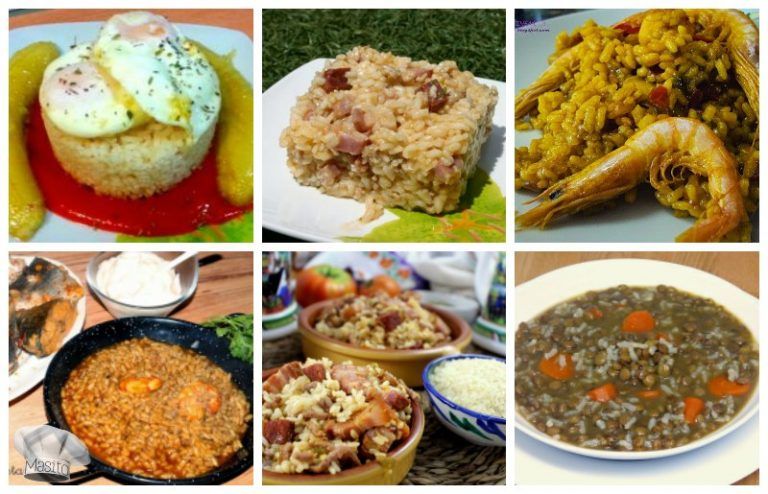 5 recetas que llevan arroz