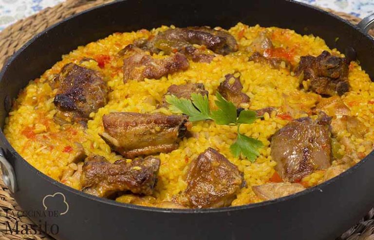 arroz con costillas