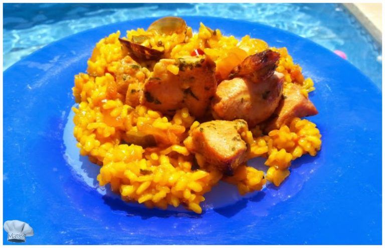 Arroz con pavo y almejas, receta fácil de La cocina de Masito