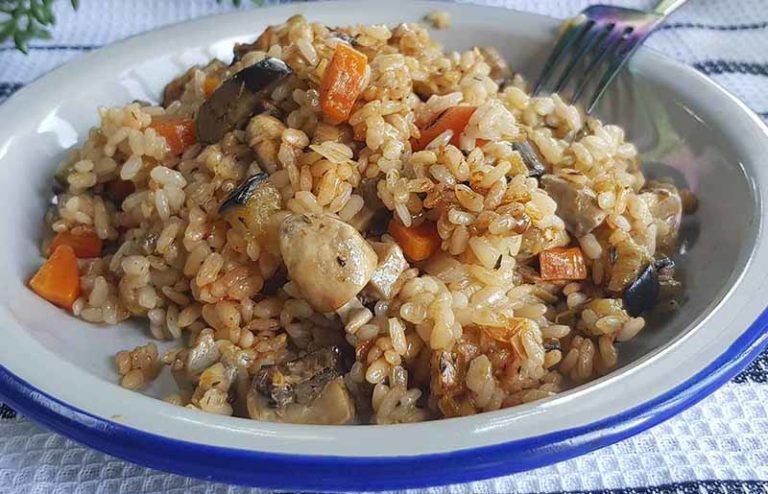 Arroz con verduras