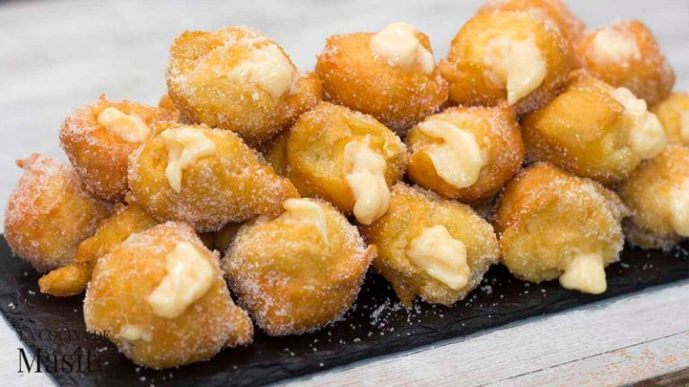 Buñuelos de viento rellenos