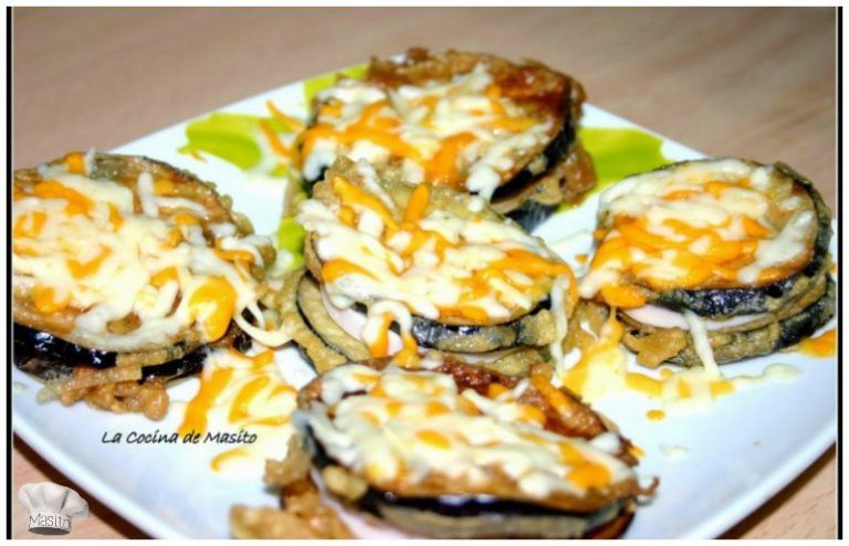 Emparedado de berenjena y pavo con cuatro quesos, receta fácil de La cocina de Masito