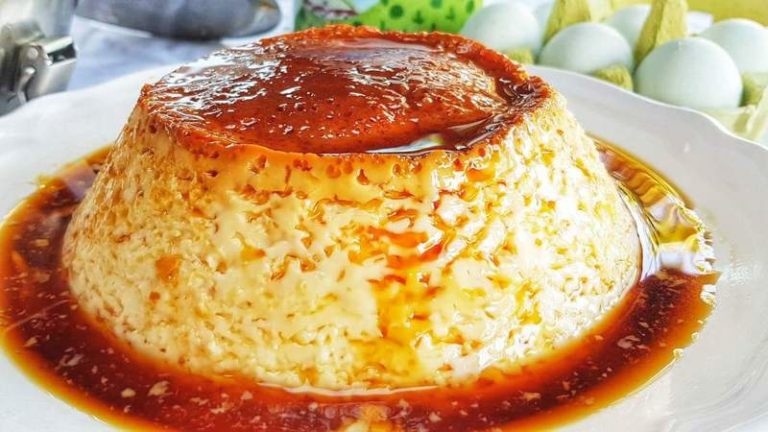 flan de huevo sin horno