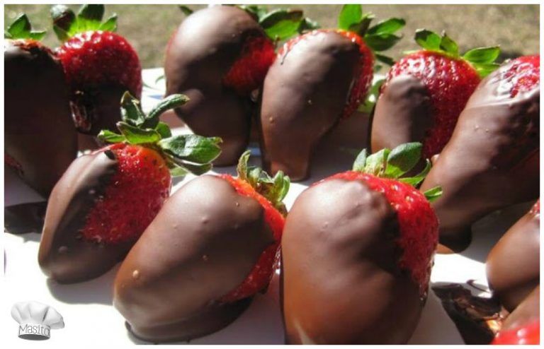 Fresas con chocolate, receta fácil La cocina de Masito