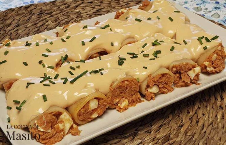 macarrones gigantes rellenos