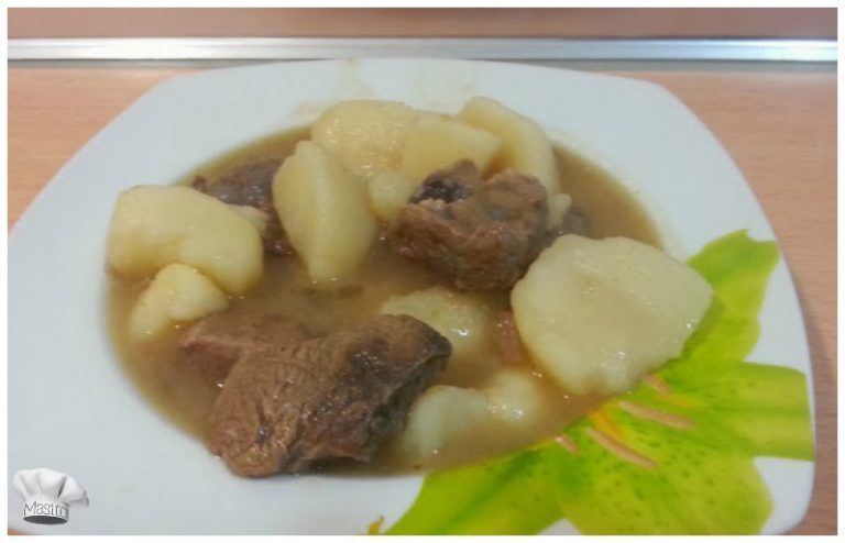 Magro de ternera con patatas